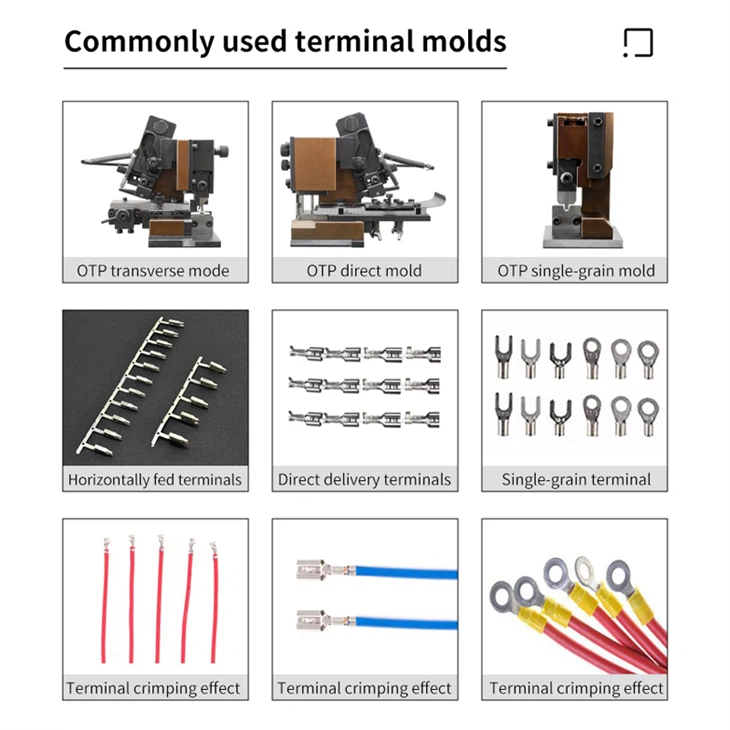 Loose Terminal Applicator For Cable Terminal Crimping Machine Cable Manufacturing Equipment